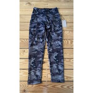NWT Strut This Camouflage Leggings Size Medium Women’s Black Gray